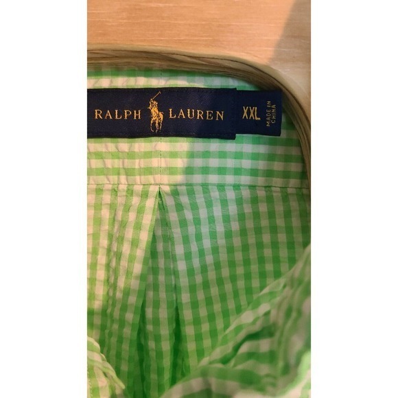 Ralph Lauren Sears shucker material‎ Button up Short Sleeves Size XXL - Picture 2 of 5